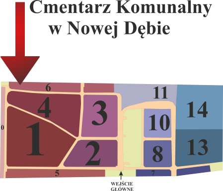 Brak mapy sektorowej