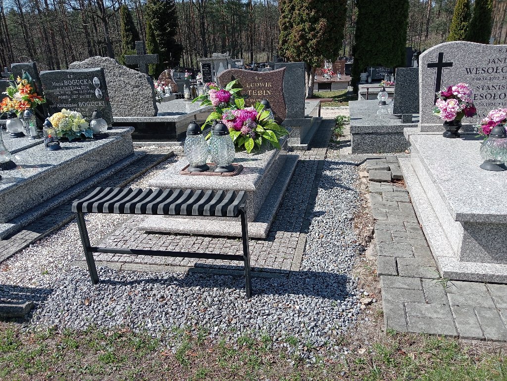 Grób Ludwik Tebin