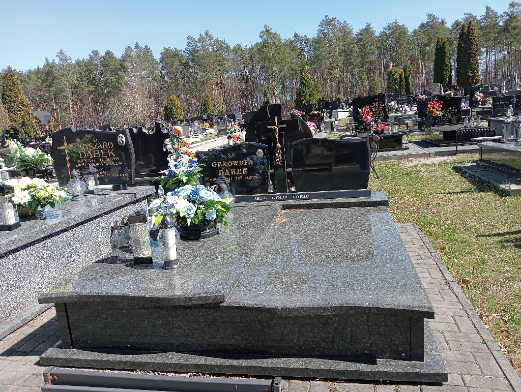 Grób Stanisław Dąbek