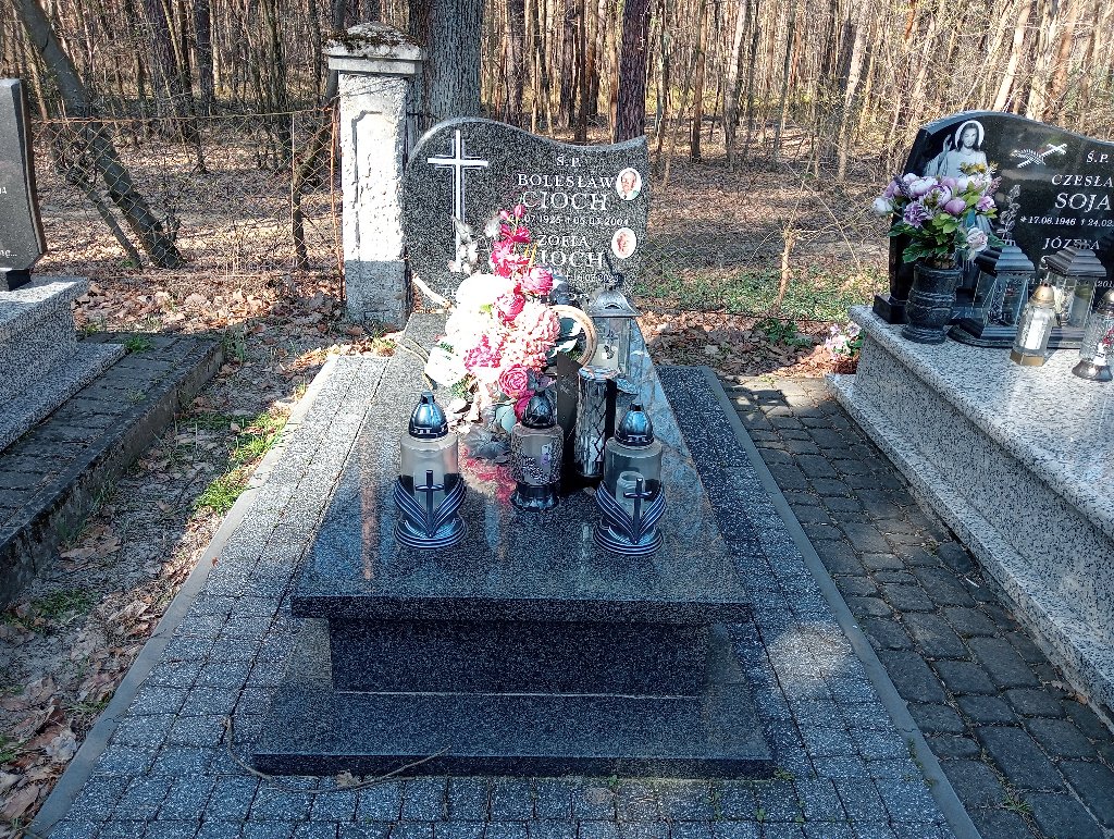 Grób Bolesław Cioch
